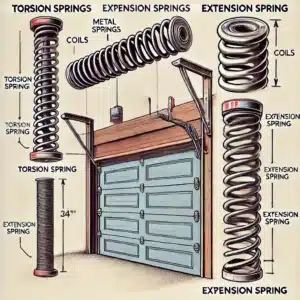 garage door spring types