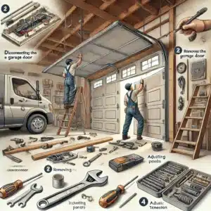 how to replace a garage door