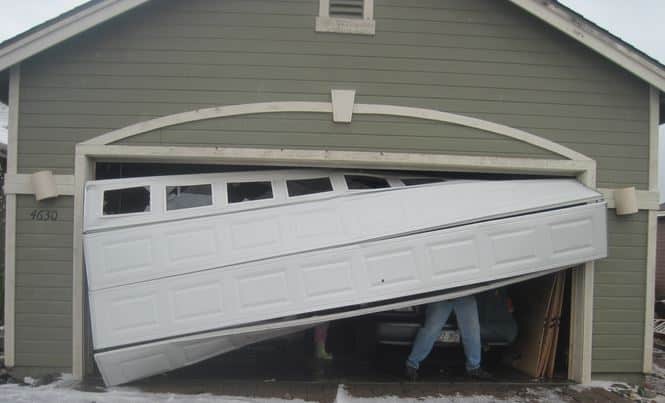 how to replace a garage door