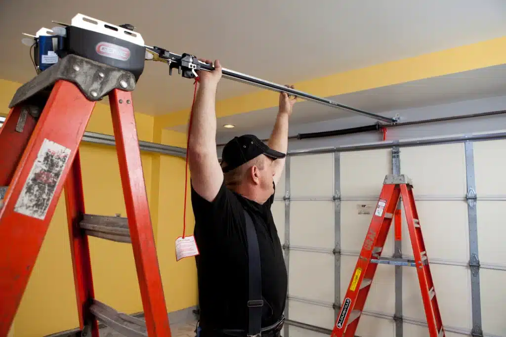 how to wire a garage door opener